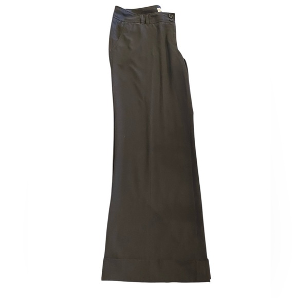 Michael Kors Millbrook Cut Wide Leg Cuffed Black Trousers
professional pants - Picture 3 of 10
